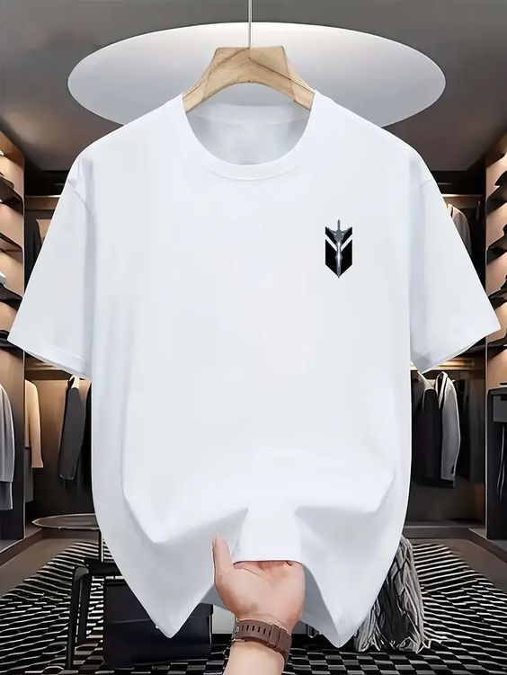 CAMISETA HOMBRE BLANCA LOGO SKY