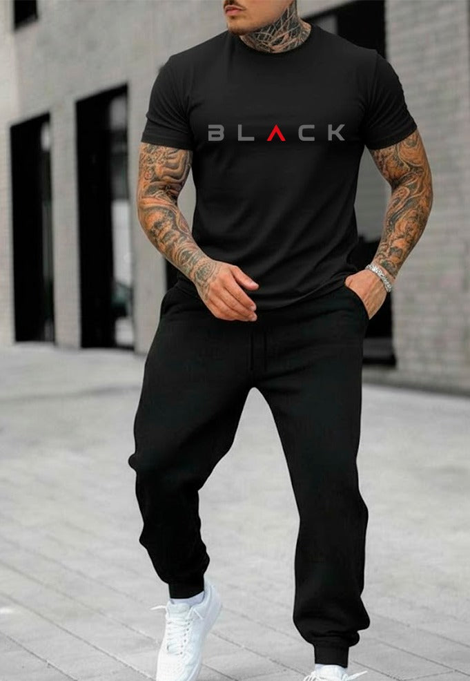 CONJUNTO HOMBRE JOGGER BLACK NEGRO