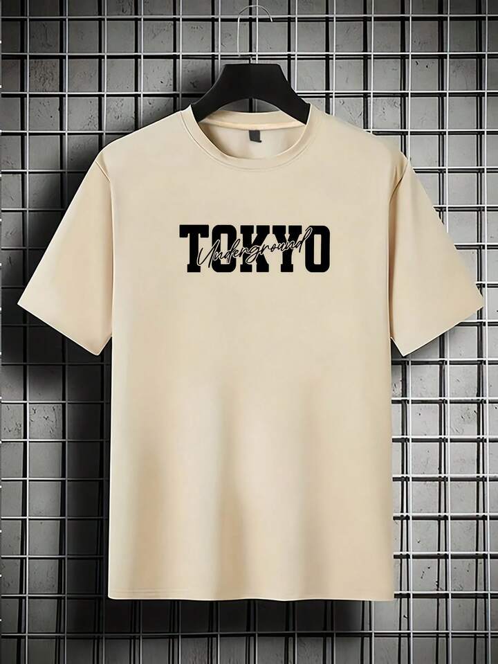 CAMISETA HOMBRE CAMEL TOKIO