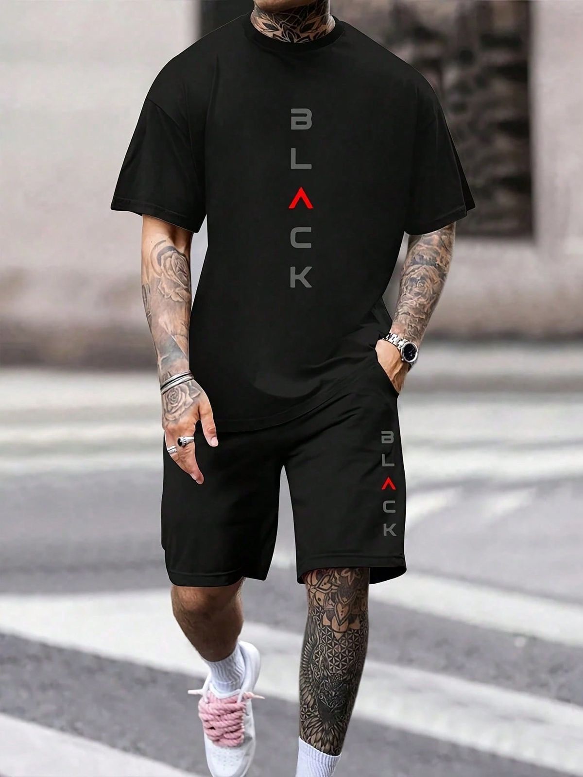 CONJUNTO HOMBRE BLACK