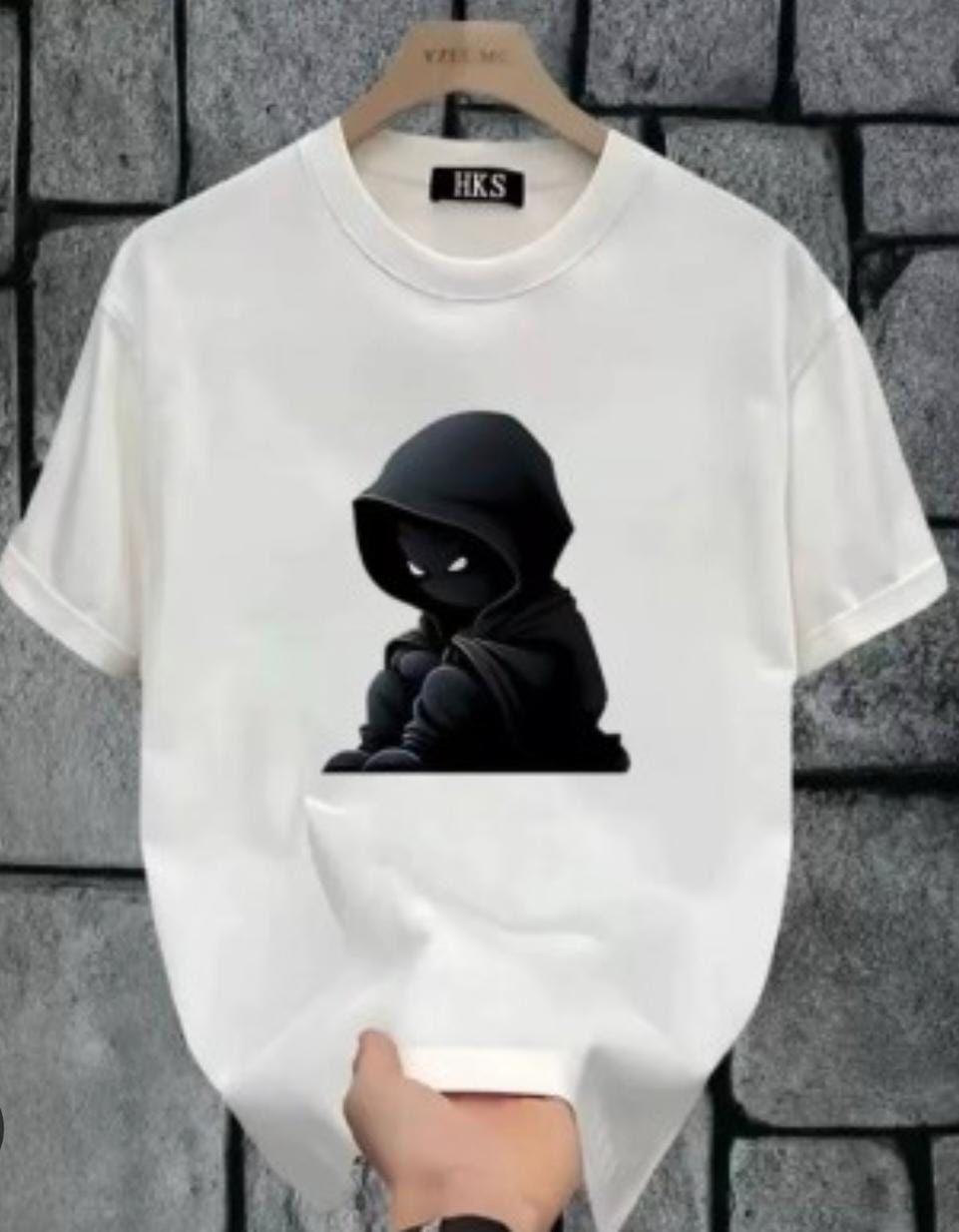 CAMISETA HOMBRE BLANCA KAOS