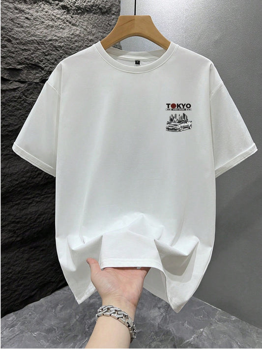 CAMISETA HOMBRE BLANCA TOKYO STREET RACING