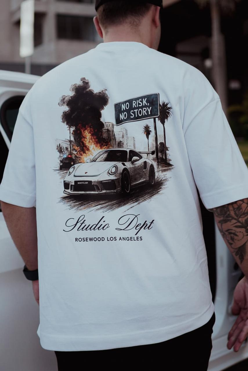 CAMISETA BLANCA HOMBRE STUDIO DEPT