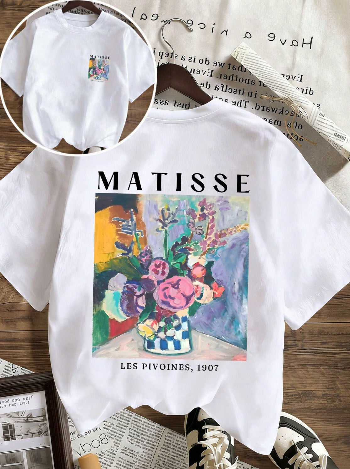 CAMISETA DAMA BLANCA MATISSE