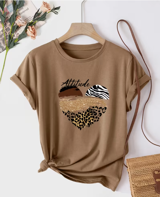 CAMISETA DAMA CAQUIS ATTITUDE