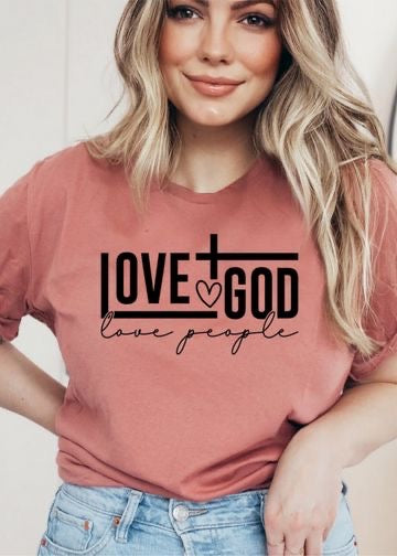 CAMISETA MUJER LOVE GOD 2007