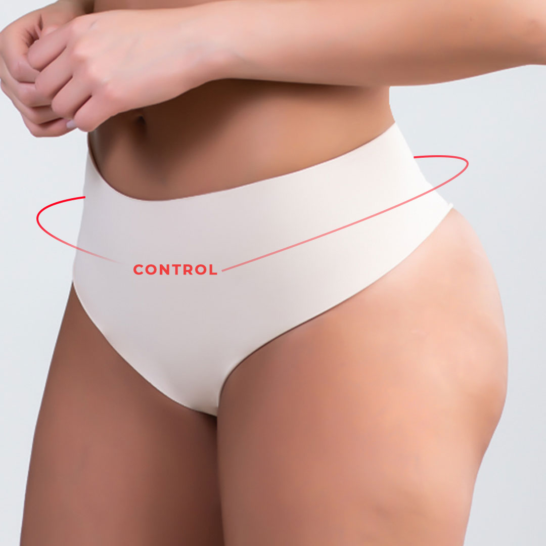 2 X TANGA CONFORT BEIGE / REF: 1002