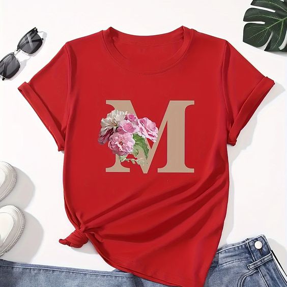 CAMISETA DAMA LETRAS PERSONALIZADAS