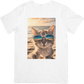 CAMISETA DAMA GATO GLASSES