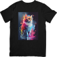 CAMISETA DAMA GATO NOCTURNO