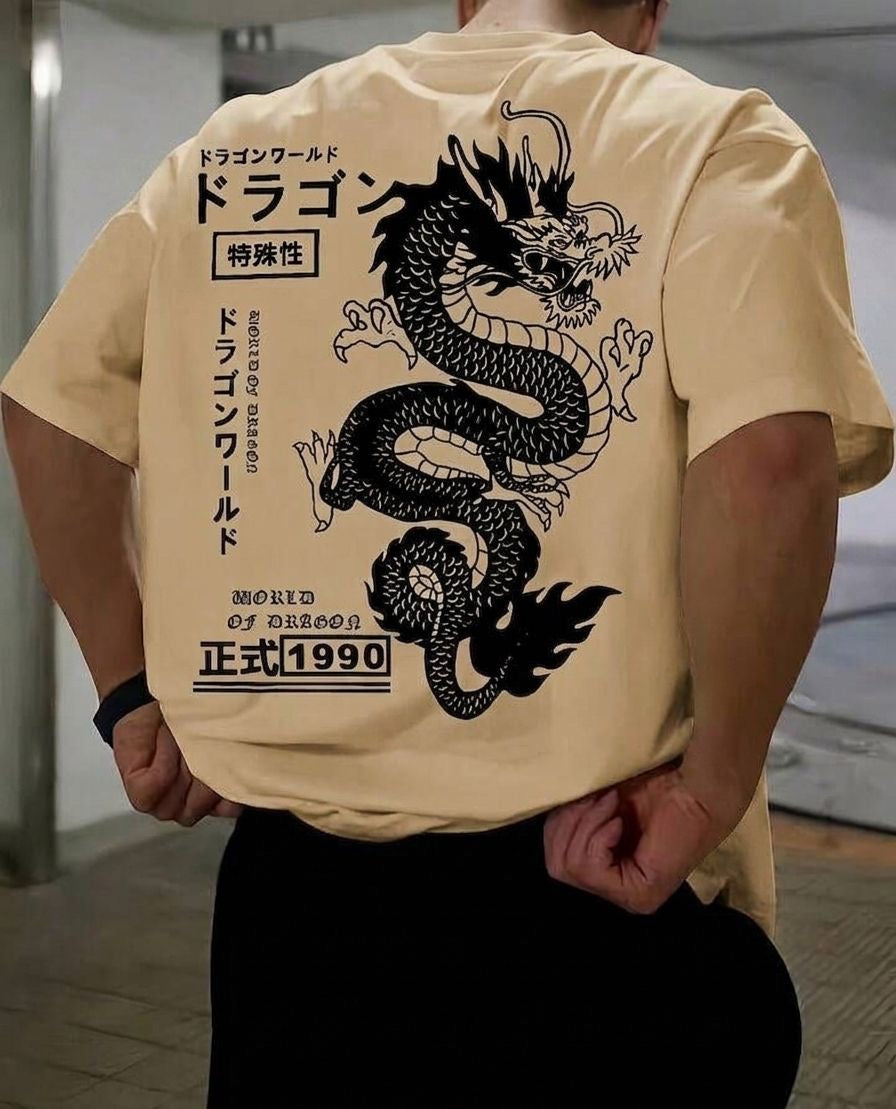 CAMISETA HOMBRE CAMEL DRAGON