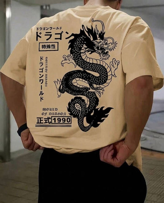 CAMISETA HOMBRE CAMEL DRAGON