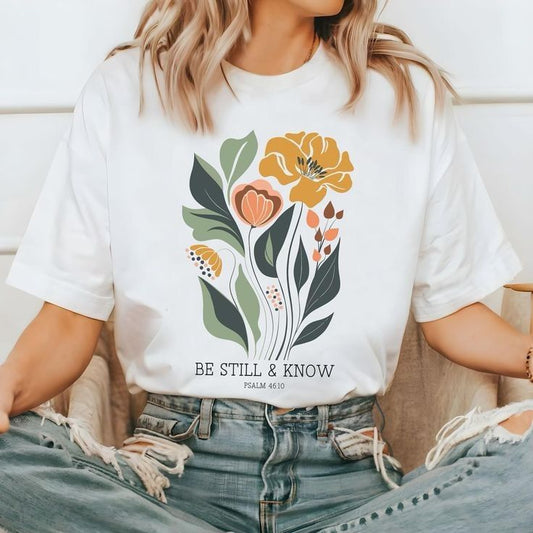 CAMISETA DAMA BE STILL
