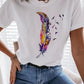 CAMISETA DAMA PLUMA