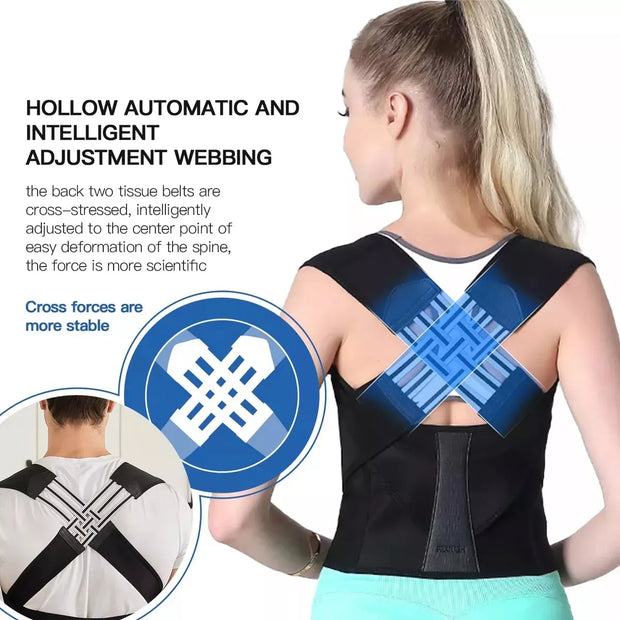 Chaleco Corrector De Postura Ortopédico Para Columna Lumbar