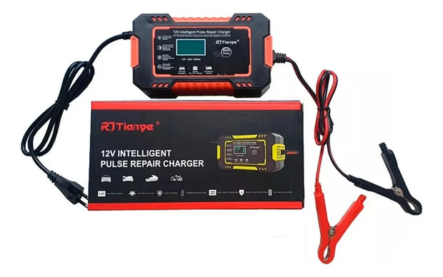 Cargador Y Reparador Inteligente Para Batería 12v Carro/moto