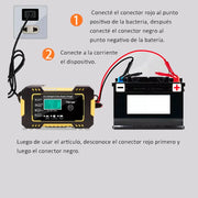 Cargador Y Reparador Inteligente Para Batería 12v Carro/moto