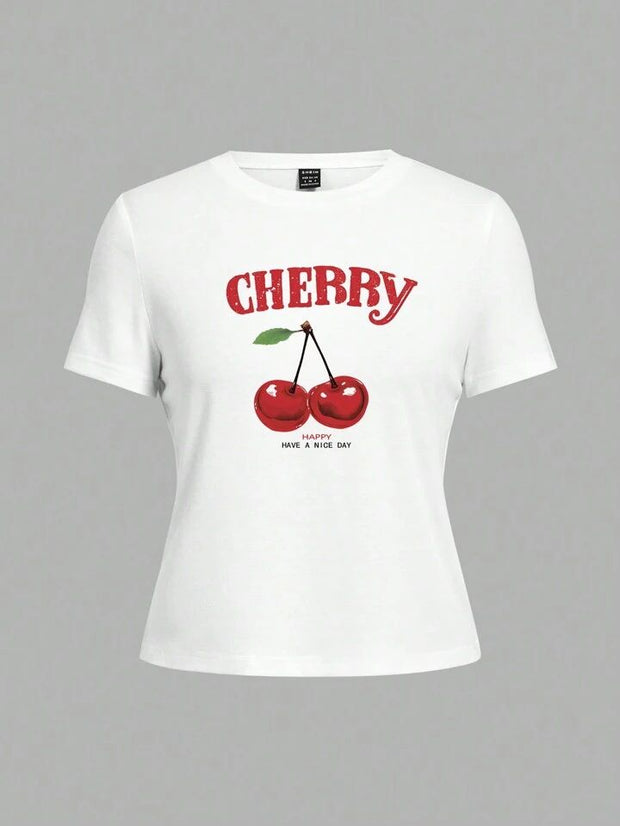 CAMISETA DAMA CHERRY HAPPY