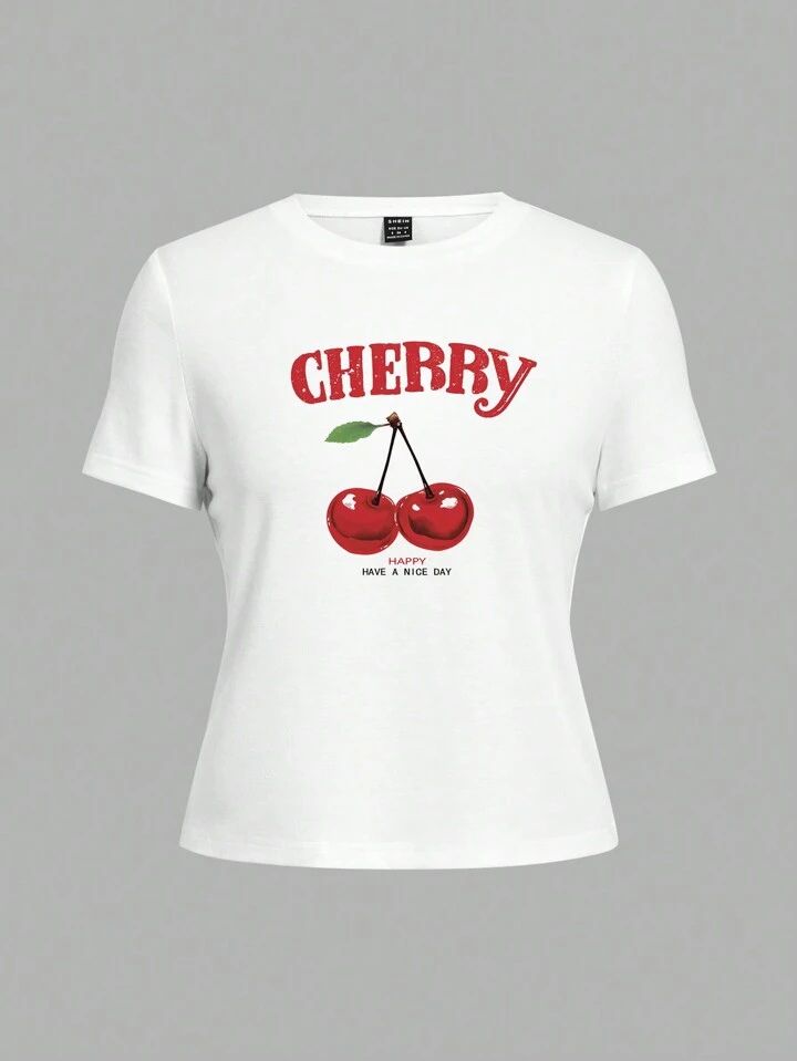 CAMISETA DAMA CHERRY HAPPY