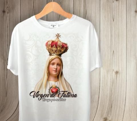 CAMISETA VIRGEN DE FATIMA