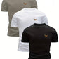 CAMISETA HOMBRE PACK DE 3 PAJAROS