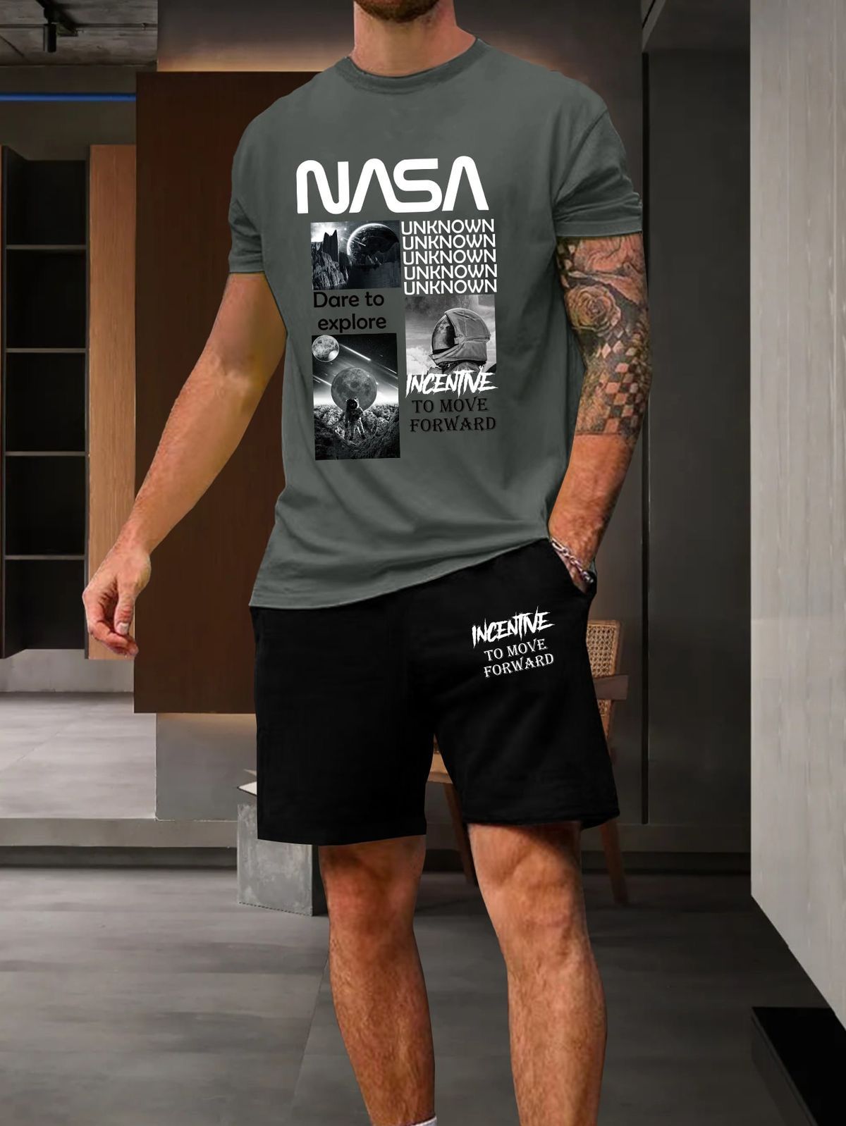 CONJUNTO HOMBRE NASA