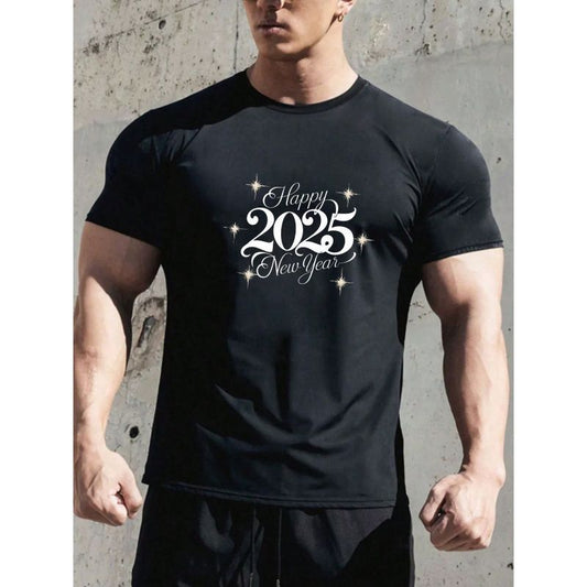 CAMISETA HOMBRE NEW YEAR 2025