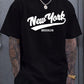 CAMISETA HOMBRE NEGRA NEW YORK