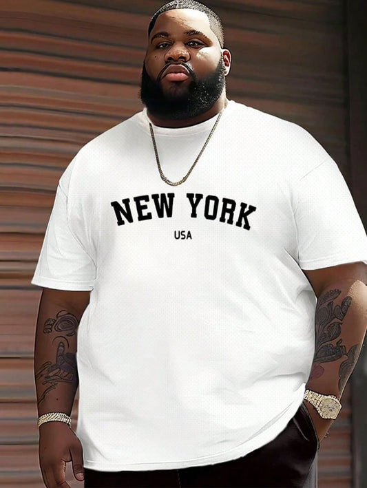 CAMISETA HOMBRE BLANCA NEW YORK USA