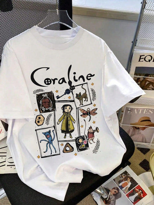 CAMISETA UNISEX BLANCA CAROLINA