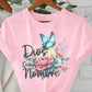 CAMISETA DAMA ROSADA DIOS