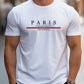 CAMISETA HOMBRE BLANCA PARIS FAMILIA FOR OUR
