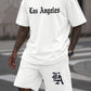 CONJUNTO HOMBRE BLANCO LOS ANGELES