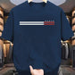 CAMISETA HOMBRE AZUL DOBLE LINEA PARIS BLANCA-ROJO