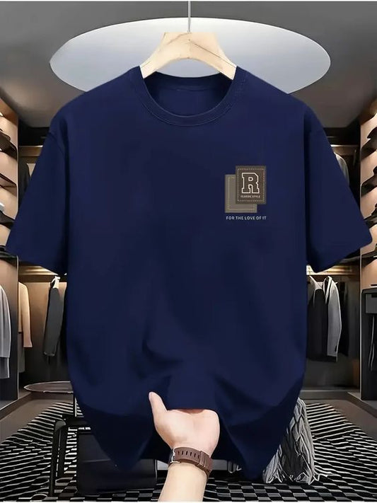 CAMISETA HOMBRE AZUL R