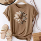 CAMISETA DAMA CAQUIS FLOR