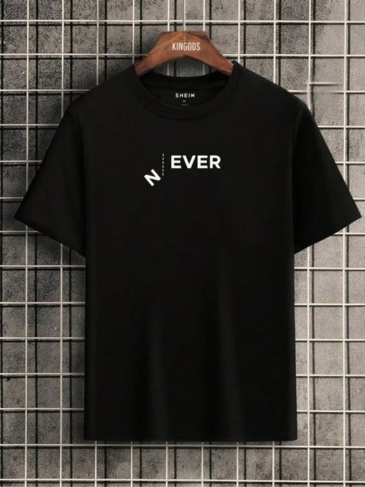 CAMISETA HOMBRE NEGRA N/EVER