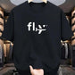 CAMISETA HOMBRE NEGRA FLY