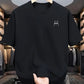 CAMISETA HOMBRE NEGRA GATO CORAZON