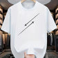 CAMISETA HOMBRE BLANCA AVION DIAGONAL