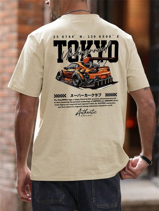 CAMISETA HOMBRE CAMEL TOKIO