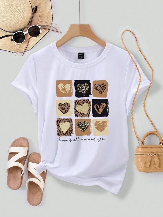 NUEVE CORAZONES ANIMAL PRINT