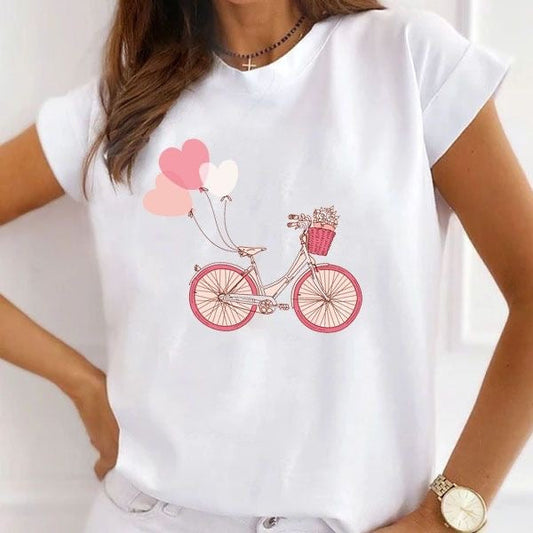 BICICLETA ROSADA
