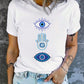 CAMISETA DAMA BLANCA OJO TURCO