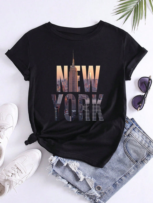 CAMISETA DAMA NEW YORK