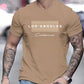CAMISETA HOMBRE CAMEL LOS ANGELES PUNTOS