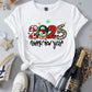 CAMISETA BLANCA 2025 HAPPY NY