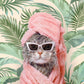CAMISETA DAMA GATO BATHROOM