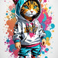 CAMISETA DAMA TIGRE HOODIE