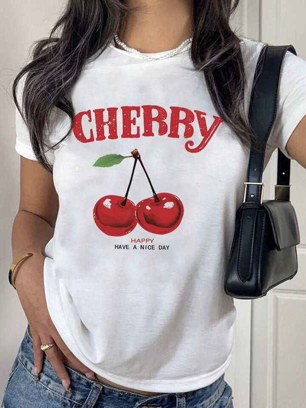 CAMISETA DAMA CHERRY HAPPY